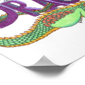 Drachen Poster (Ecke)