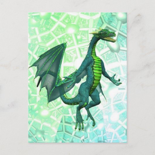 Drachen Postkarte (Vorderseite)