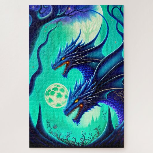 Drachen Puzzle (Vertikal)