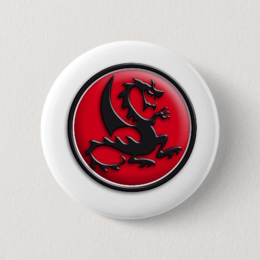 Drachen rot button (Vorderseite)