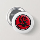 Drachen rot button (Vorne & Hinten)