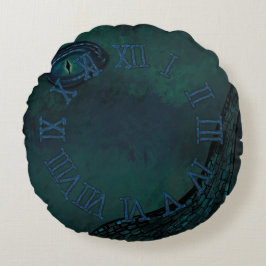 Drachen Rundes Kissen