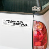 Drachen sind wirklich! • Autoaufkleber (Auf Lkw)