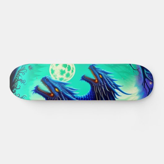 Drachen Skateboard (Horizontal)