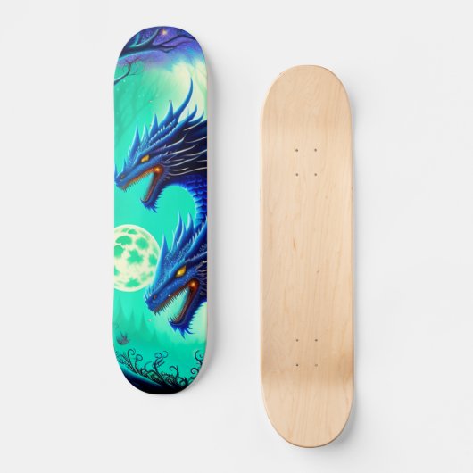 Drachen Skateboard (Vorderseite)