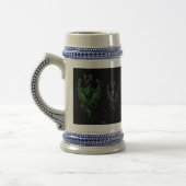 Drachen Stein Bierglas (Links)