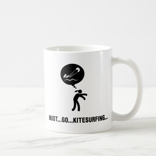 Drachen-Surfen Kaffeetasse (Rechts)