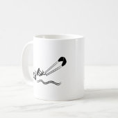 Drachen-Surfen Kaffeetasse (Vorderseite Links)