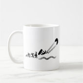 Drachen-Surfen Kaffeetasse (Links)