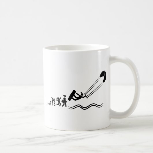 Drachen-Surfen Kaffeetasse (Rechts)