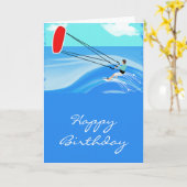 Drachen-Surfen Karte (Gelbe Blume)