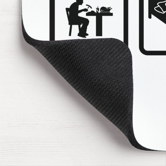 Drachen-Surfen Mousepad (Ecke)