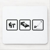 Drachen-Surfen Mousepad (Vorne)