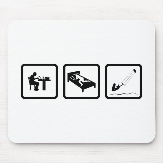 Drachen-Surfen Mousepad (Vorne)