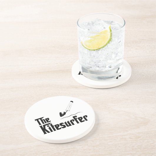 Drachen-Surfen Untersetzer (Seite)