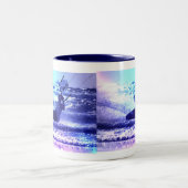 Drachen-surfende Kaffeetasse (Mittel)