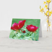 Drachen, Tiger und Peonies V Karte (Gelbe Blume)