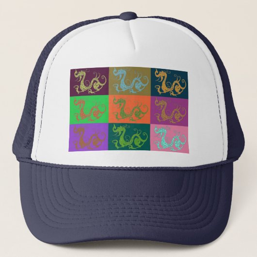 Drachen Truckerkappe (Vorderseite)