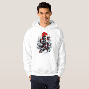 Drachen-Turm Hoodie