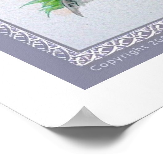 Drachen und der Raven Poster (Ecke)