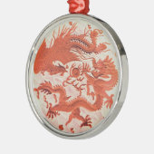 Drachen und Phoenixer Ornament Aus Metall (Links)