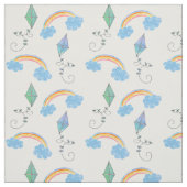 Drachen und Regenbogen Stoff (Muster)