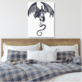 Drachen und Schwertgeflechte Leinwände drucksvoll Leinwanddruck (Insitu (Schlafzimmer))