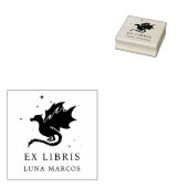 Drachen und Sterne Gummistempel (Stempel)