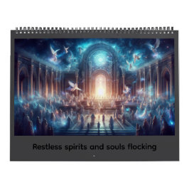 Drachen und trostlose Landschaften Kalender