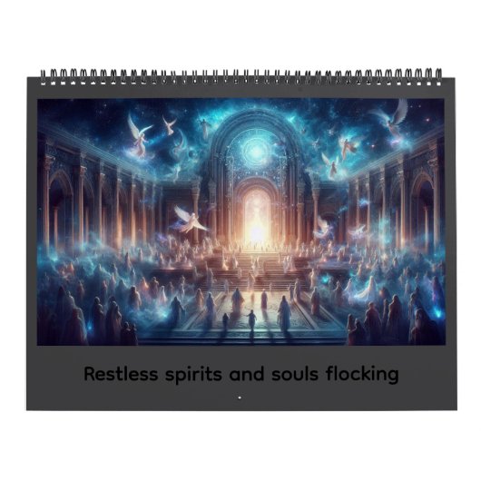 Drachen und trostlose Landschaften Kalender (Titelbild)