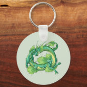 Drachen von Kalon: Wasserdrache der Sümpfe Schlüsselanhänger (Vorderseite)