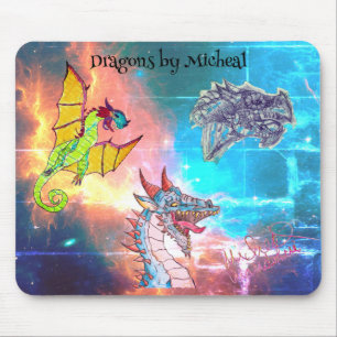 Drachen von Micheal Mousepad