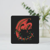 Drachen Weihnachten (Stehend Vorderseite)
