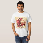Drachen-Würfel T-Shirt (Vorne ganz)