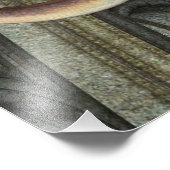 Drachenangriff Fotodruck (Ecke)