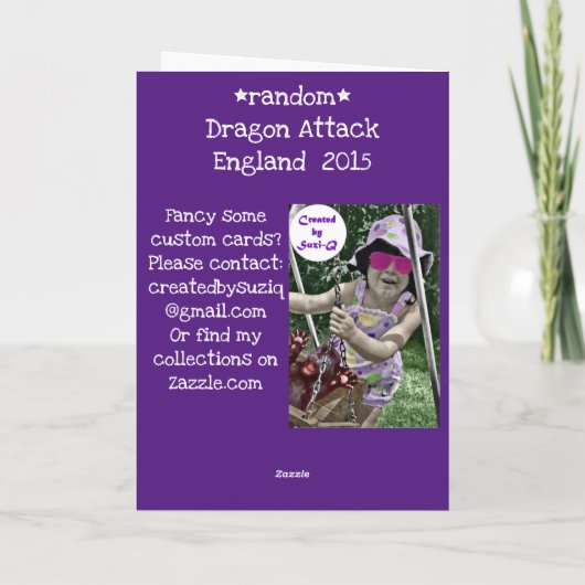 Drachenangriff Karte (Rückseite)