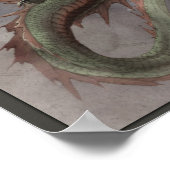 Drachenangriff Poster (Ecke)