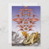 Drachenatmen Einladung (Vorderseite)