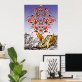 Drachenatmen Poster (Heimbüro)