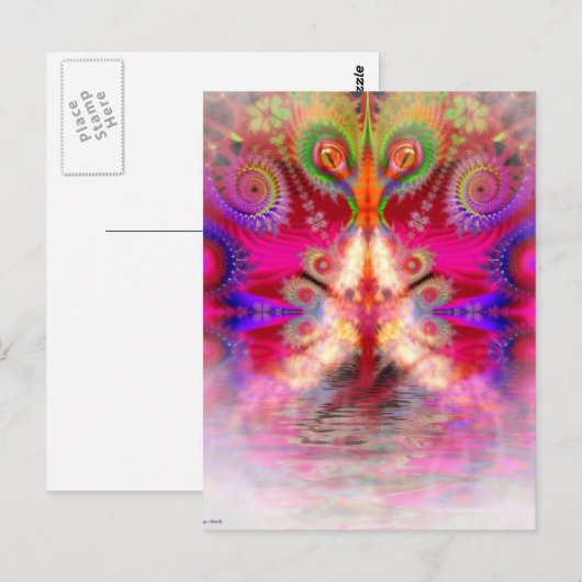 Drachenatmung Postkarte (Vorne/Hinten)