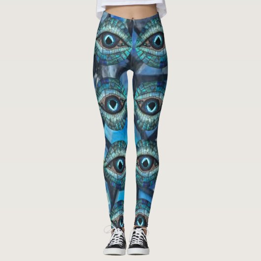 Drachenauge5 Leggings (Vorderseite)