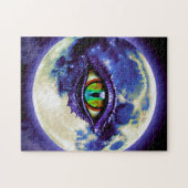 Drachenauge am Mond Puzzle (Horizontal)