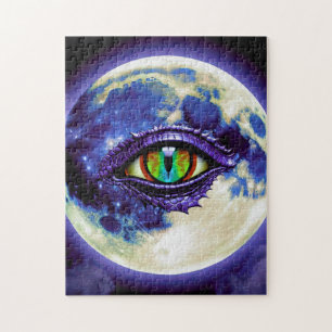 Drachenauge am Mond Puzzle