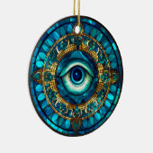 Drachenauge Keramik Ornament (Rechts)