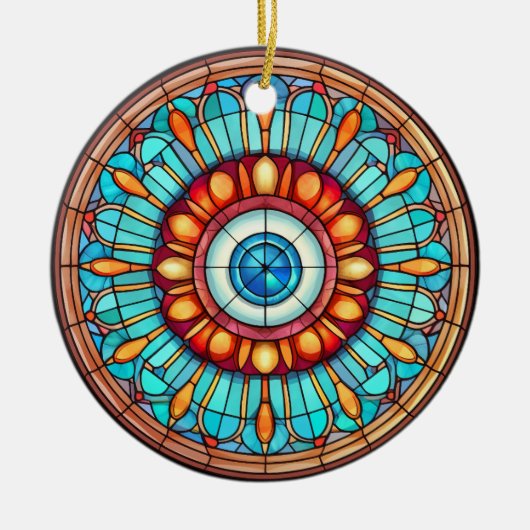 Drachenauge Keramik Ornament (Vorne)