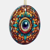 Drachenauge Keramik Ornament (Rechts)
