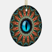Drachenauge Keramik Ornament (Rechts)