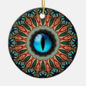 Drachenauge Keramik Ornament (Vorne)