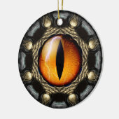 Drachenauge Keramik Ornament (Links)