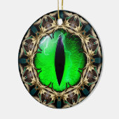 Drachenauge Keramik Ornament (Links)